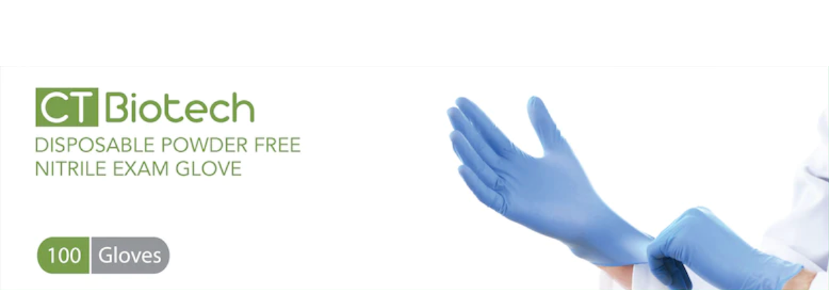 CTBiotech Nitrile Exam Gloves - FDA Approved (Box of 100) – Connecticut ...